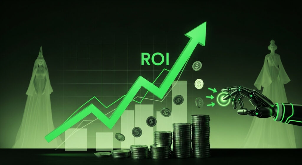 Wykres ROI - szybkiego zwrotu z inwestycji